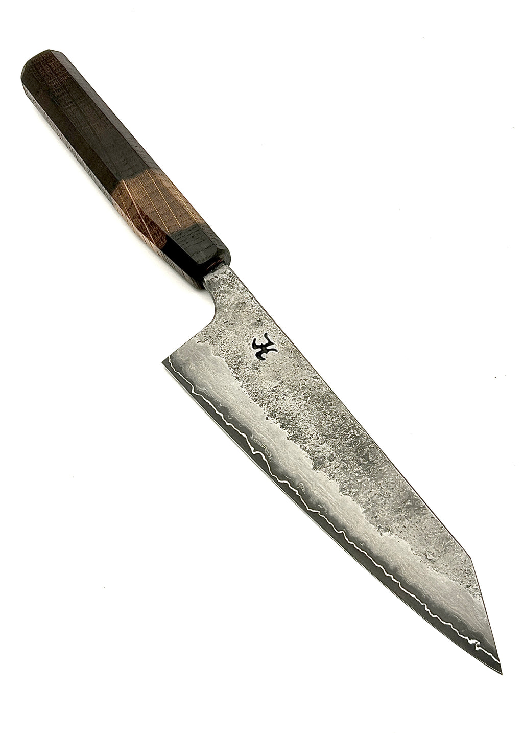 Bunka med skaft av rökt ek