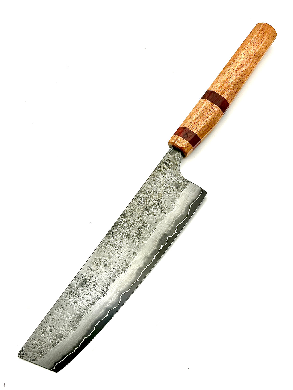 Nakiri med skaft av paduk och rödbok