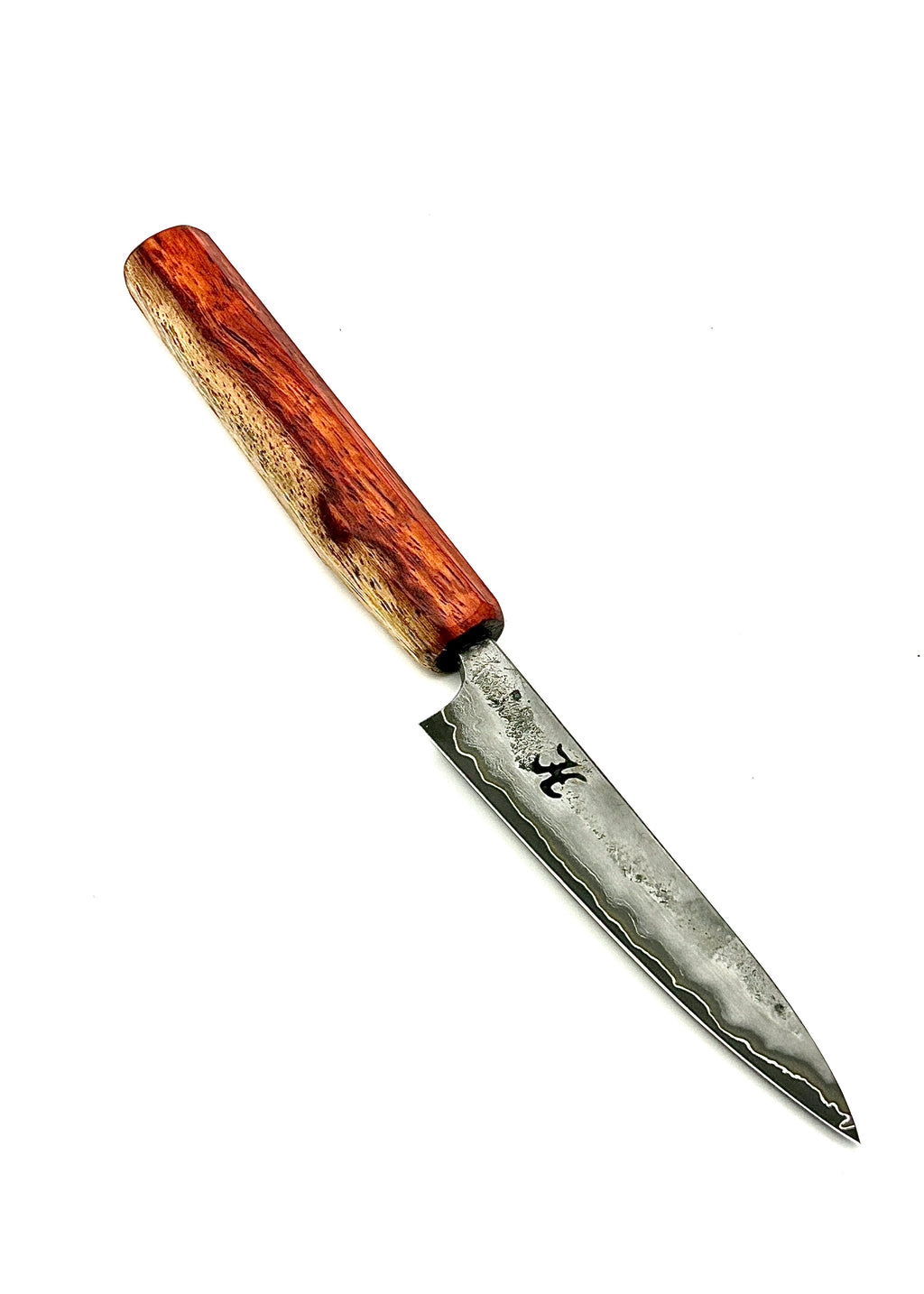 Skalkniv med skaft av paduk