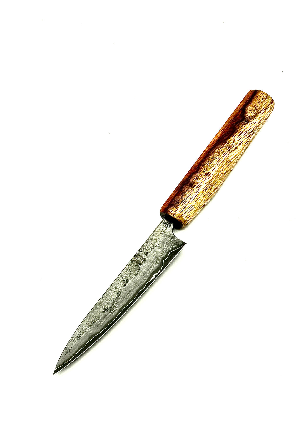 Skalkniv med skaft av paduk