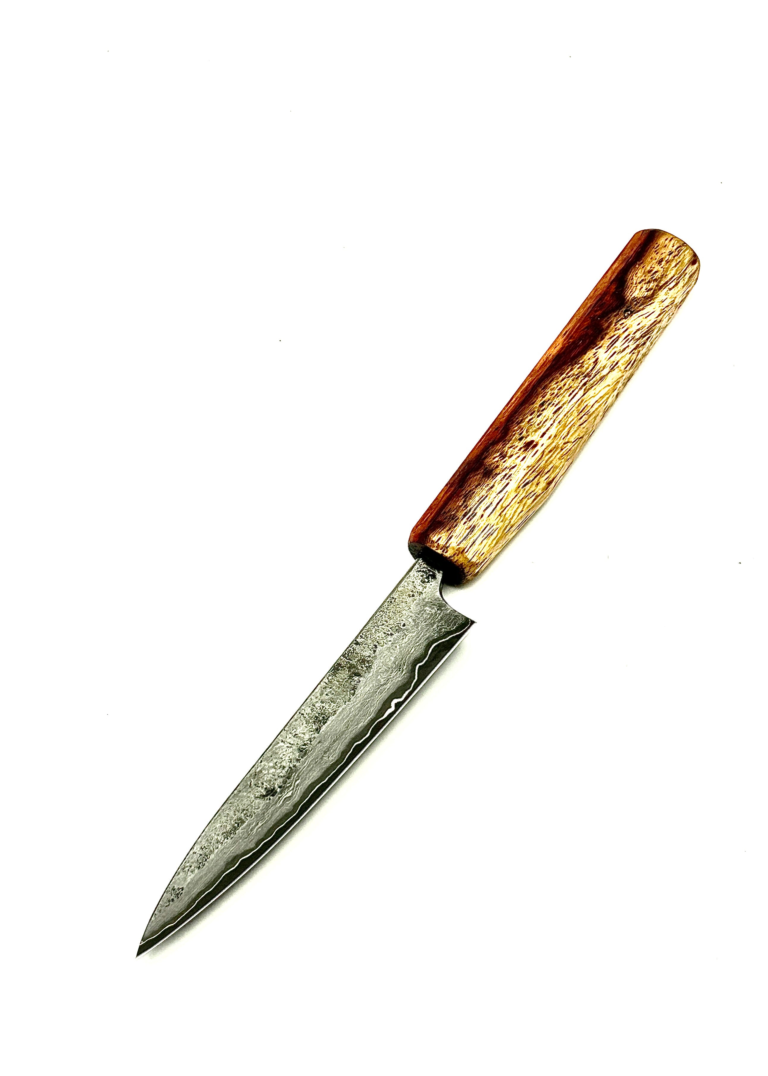 Skalkniv med skaft av paduk